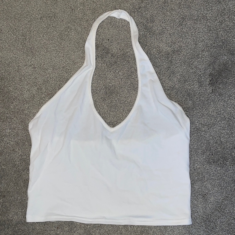Halter crop top